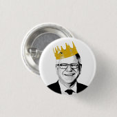 Beruchte Tim Walz Ronde Button 3,2 Cm (Voorkant /achterkant)