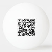 Beruflicher QR-Code Logo Pingpongballen (Voorkant)