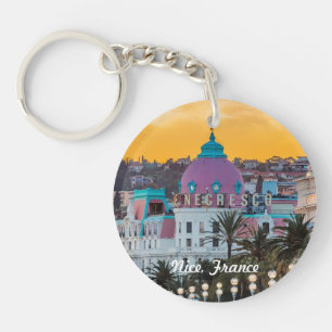 Berühmde luxehotel Hotel Negresco in Nice Frankrij Sleutelhanger