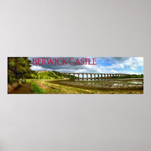 berwick castle poster (Voorkant)