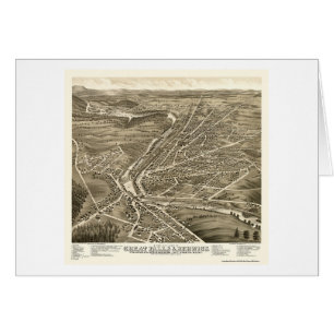 Berwick, ME & Great Herfsten, NH Panoramic Map - 1