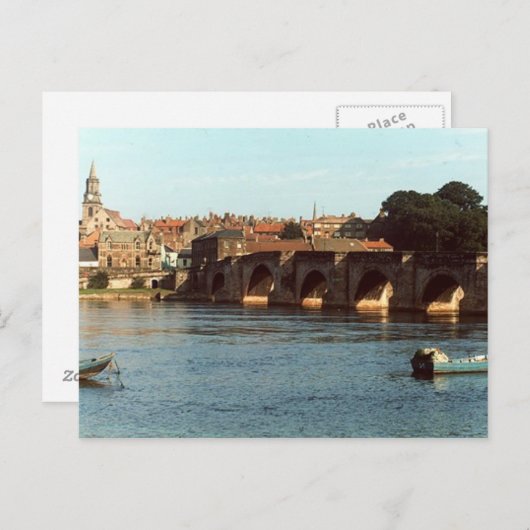 Berwick Old Bridge Briefkaart (Voorkant / Achterkant)