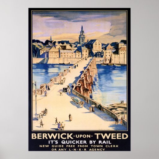 BERWICK UPON TWEED POSTER (Voorkant)