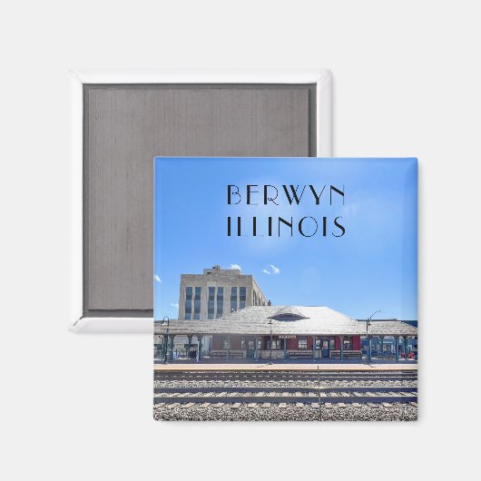 Berwyn Illinois Magnet (Recto/Verso)