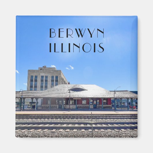 Berwyn Illinois Magnet (Devant)