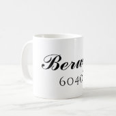 Berwyn, Illinois Zip Code Mok (Voorkant links)