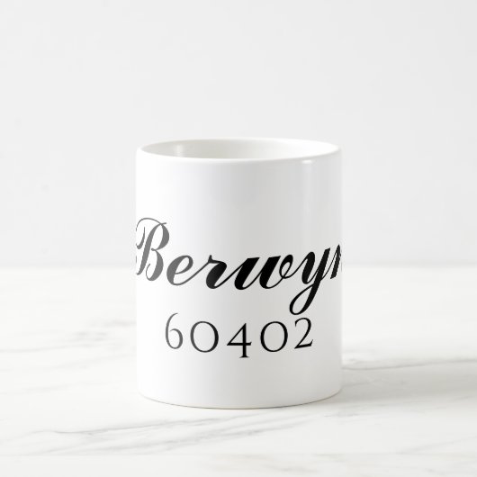 Berwyn, Illinois Zip Code Mug (Centre)