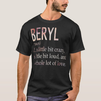 Beryl meisje naam definitie t-shirt
