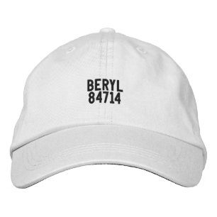 BERYL Utah Hoed Geborduurde Pet