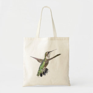 Berylline Hummingbird Painting Tote Bag