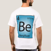 Beryllium (BE) Element T-Shirt (Achterkant)
