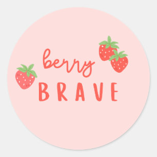 bes brave kinderkanker zieke kinderen schattig ronde sticker