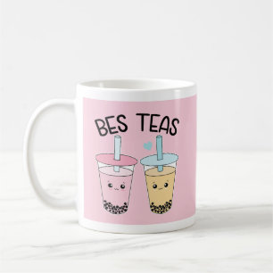 Bes Tea Boba Tea Mug  Un thé en bulle Besties Cade