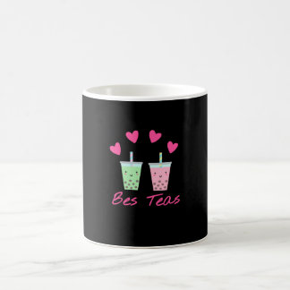 Bes Teas Besties Bubble Tea Cute Boba Beste vriend Koffiemok