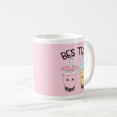 Bes Teas Boba Tea Mok | Bubble Tea Besties Gift (Voorkant rechts)