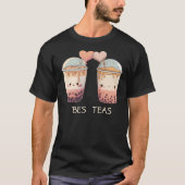 Bes Teas Custom Boba Bubble Tea T-shirt (Voorkant)