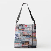 Besace "Kransspelen" Crossbody Tas (Achterkant)