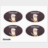 Beschaafde Caveman Koken Sticker (Vel)