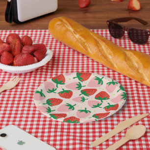 Bescheiden Zoete Verrukkingen  Zachte Roze Papieren Bordje