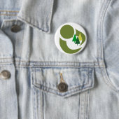 Bescherm de bomen ronde button 5,7 cm (In situ)