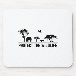 Bescherm de Natuur van de Wildlife Safari Animal C Muismat