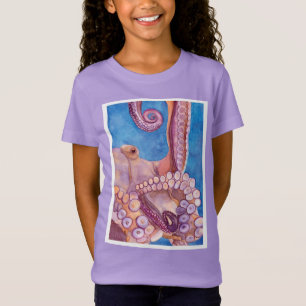 Bescherm de oceanen van de aarde Octopus t-shirt