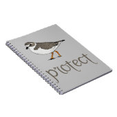 Bescherm de pijlliefiloot notitieboek (Rechterzijde)