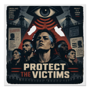 Bescherm de Slachtoffers Perfect Poster