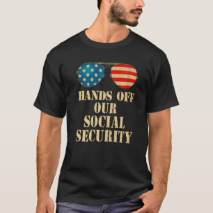 Bescherm de sociale zekerheid van onze sociale zek t-shirt