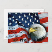 Bescherm de Soldaat Briefkaart (Voorkant / Achterkant)