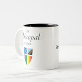 Bescherm de Trans-Kinder Episcopal Pride Flag Mok (Voorkant links)