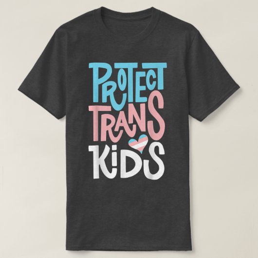 Bescherm de Trans-Kinder LGBT Pride T-shirt (Design voorkant)