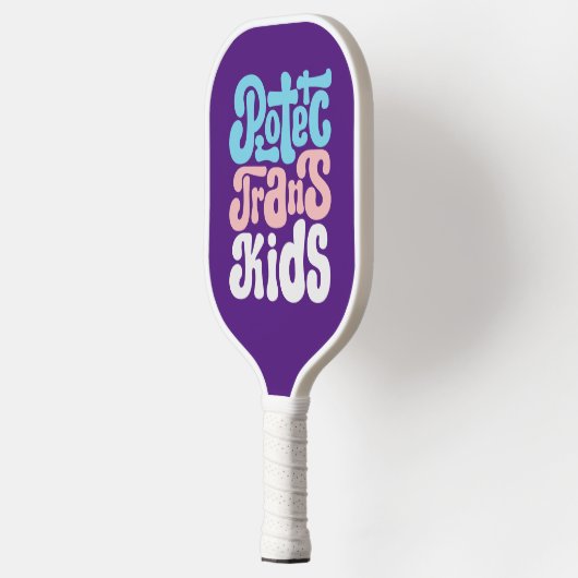 Bescherm de Trans-Kinder Pickleball Racket (Links)