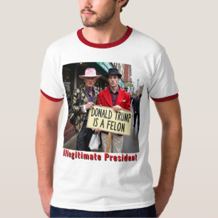 Bescherm diversiteit en beschuldig Trump T-shirt