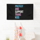 Bescherm en steun trans-Kinder Spandoek (Insitu)