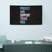 Bescherm en steun trans-Kinder Spandoek (Beurs)