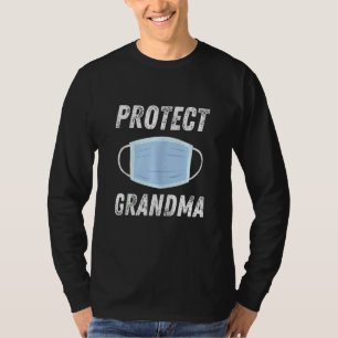 Bescherm Grandma Face Mask Social Distancing + Hyg T-shirt