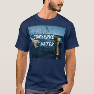 Bescherm het milieu van het water t t t-shirt