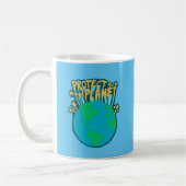 BESCHERM HET PLANET ZORG AARDE Eco Green Koffiemok (Links)