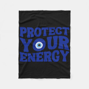 Bescherm Je Energie Boze Oog Spiritueel Positief V Fleece Deken