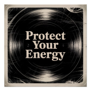 Bescherm Je Energie Perfect Poster