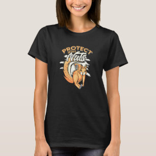 Bescherm je noten - Bos eekhoorn T-shirt