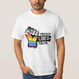 Bescherm LGBTQ Jongeren T-shirt