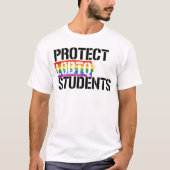Bescherm LGBTQ-studenten T-shirt (Voorkant)