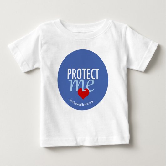 Bescherm mij Baby Shirt (Voorkant)