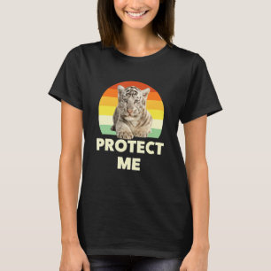Bescherm mij Funny Baby Tigers Graphic Desi T-shirt