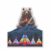 Bescherm mijn familie. sticker (Voorkant)