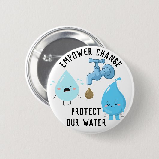 Bescherm onze Button (Voorkant /achterkant)