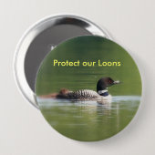 Bescherm onze Button van Lonen (Voorkant /achterkant)