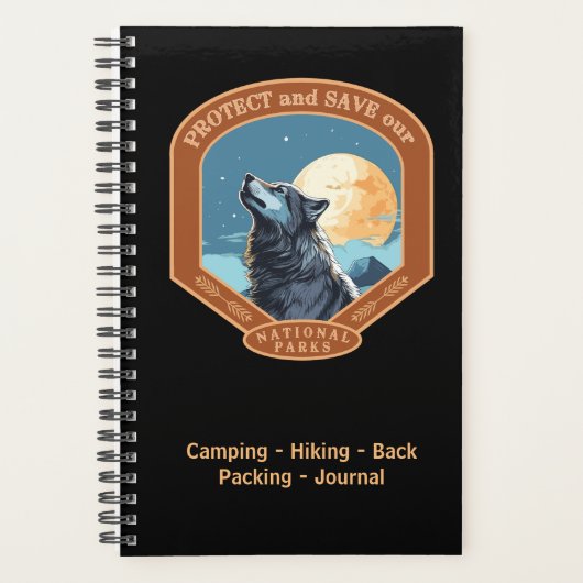 Bescherm onze nationale parken planner (Voorkant)